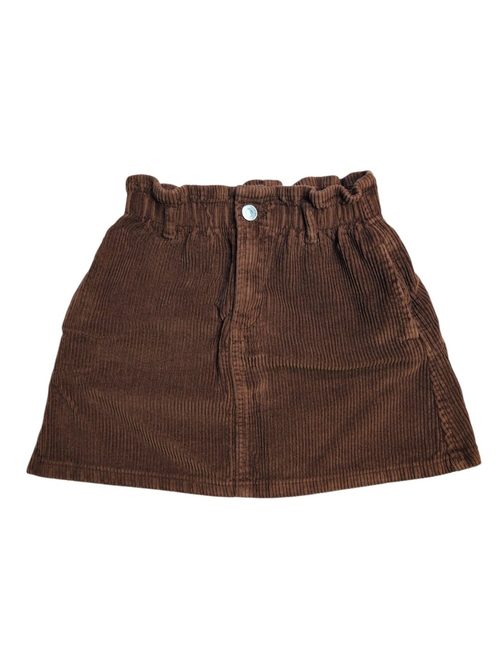 ZARA Brown Corduroy Skirt